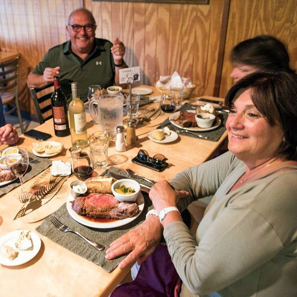 Gourmet Dinner Soaring Eagle Lodge San Juan River NM