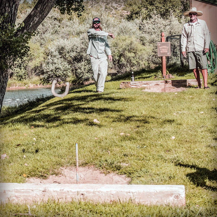 Horse Shoes Soaring Eagle Lodge San Juan River NM