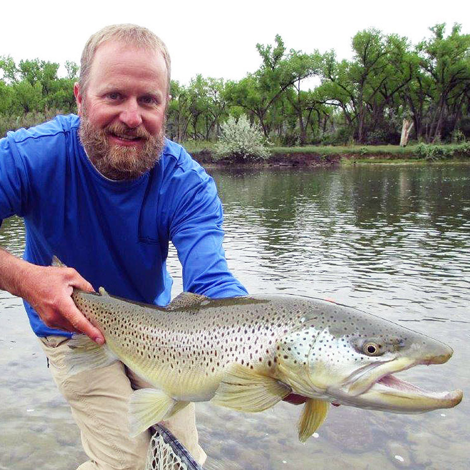 Monster Brown Trout Soaring Eagle Lodge San Juan River River NM